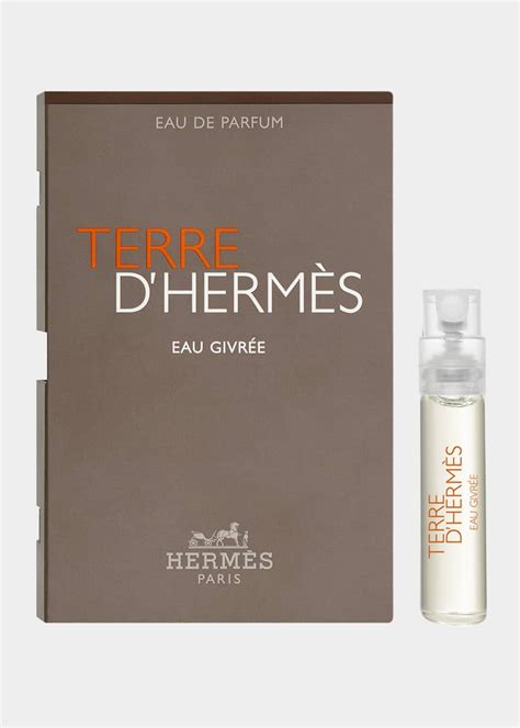 terre d'hermes givree sample